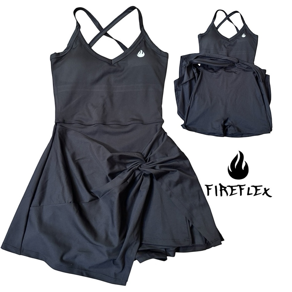 Fireflex Black Athletic Dress